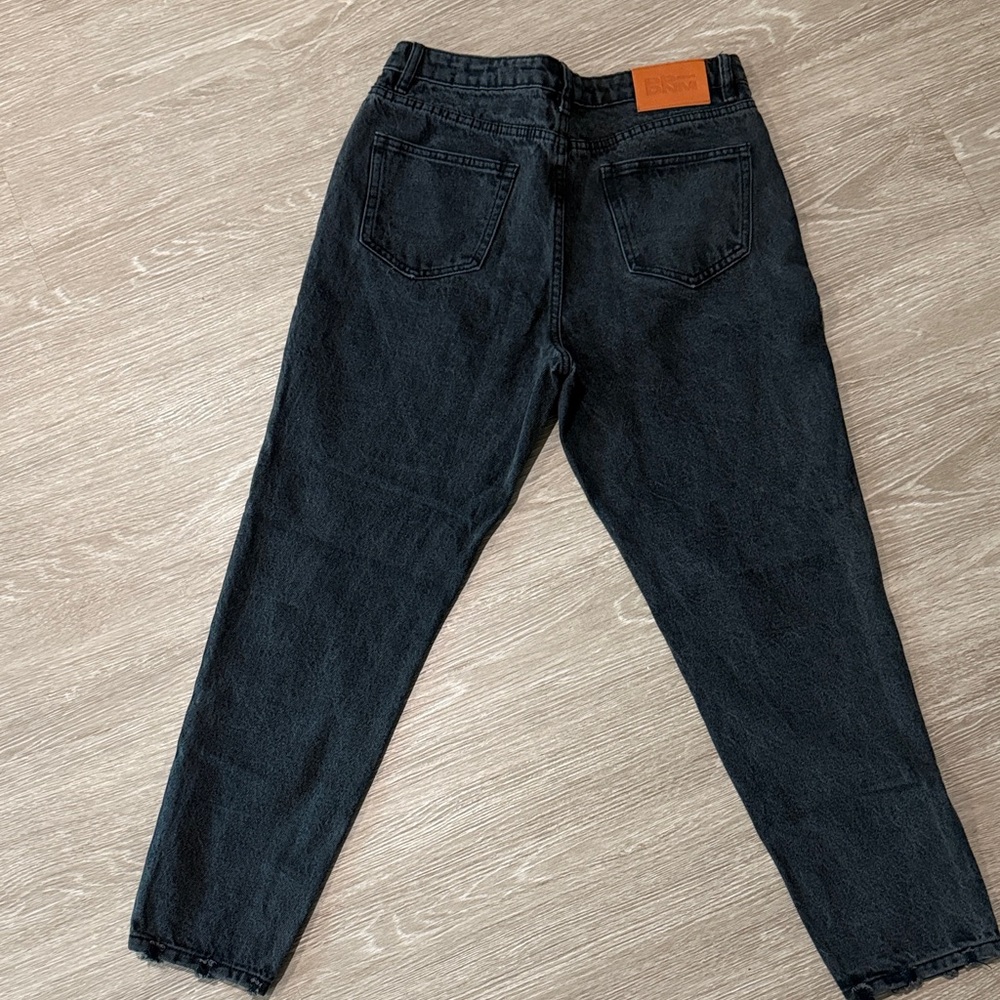 Princess Polly Black Ankle Jeans - Picture 3 of 3